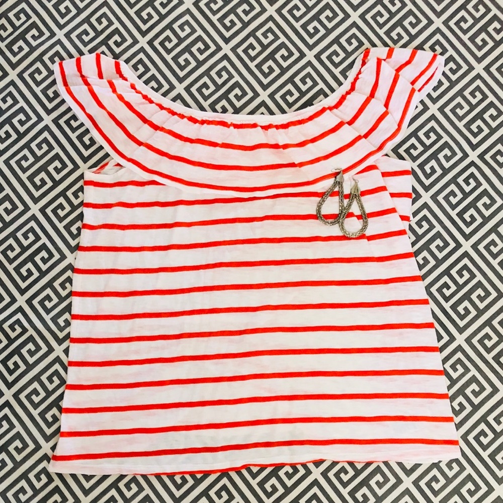 OLD NAVY | OFF-THE-SHOULDER TOP